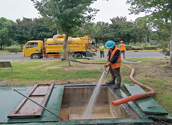 莞城街道化油池清理